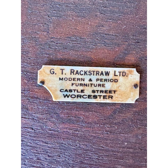 20th Century English Oak Tavern Cricket Table For Sale - Image 12 of 12