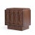 Tobago Brutalist Mid Century Walnut Nightstands - Pair For Sale - Image 9 of 11