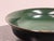 Ceramic Japanese Green Lacquerware Plates + Bowl, Set of Five For Sale - Image 7 of 12