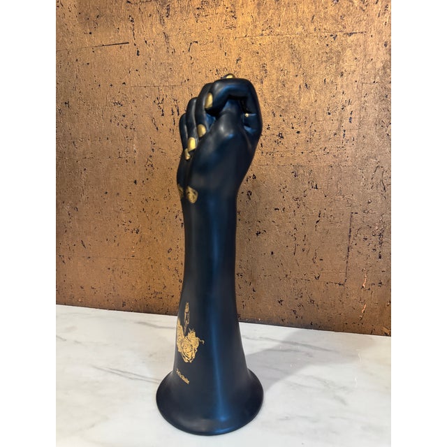 Ceramic Back to Black Fosca by Evelyn Tannus For Sale - Image 7 of 8