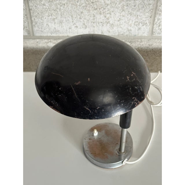 1940s Harald Notini for Böhlmarks Attributed Table Lamp, Sweden For Sale - Image 4 of 9