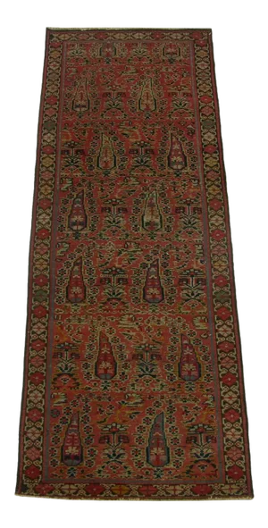 Antique Saraband Runner Rug 5'4'' X 2'2''