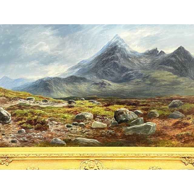 19th Century William Beattie-Brown Scottish Isle of Skye Landscape Oil Painting For Sale - Image 9 of 18
