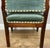 Antique French Style Armchair in Walnut For Sale - Image 13 of 16
