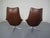 Danish Pirouette Swivel Chair in Leather by H. W. Klein for Bramin, 1960s For Sale - Image 10 of 18