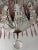 Amethyst Italian Micro-Beaded Tiered Amethyst Crystal Prisms Chandelier C 1920 One of Two For Sale - Image 8 of 14