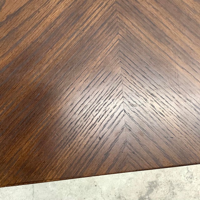 Late 20th Century Mid-Century Modern End Table With Drawer & Shelf For Sale - Image 10 of 12