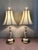 Vintage Lenox Porcelain & Brass Table Lamps - A Pair For Sale - Image 10 of 12