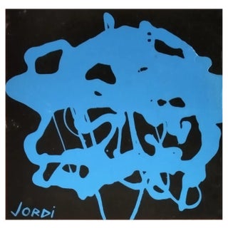 Jordi Mercade, Composition, 2000, Acrylic on Cardboard For Sale