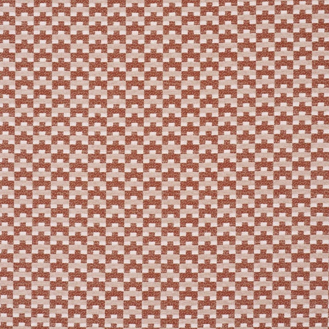 Schumacher Schumacher Thatcher Performance Fabric In Brick For Sale - Image 4 of 4