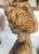 Pair Italian Large Hand Carved Wood Figureheads For Sale - Image 10 of 13