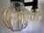 Mid-Century Modern Four-Light Chandelier with Glass Shades from Svetila Kozole, Yugoslavia, 1975 For Sale - Image 13 of 18
