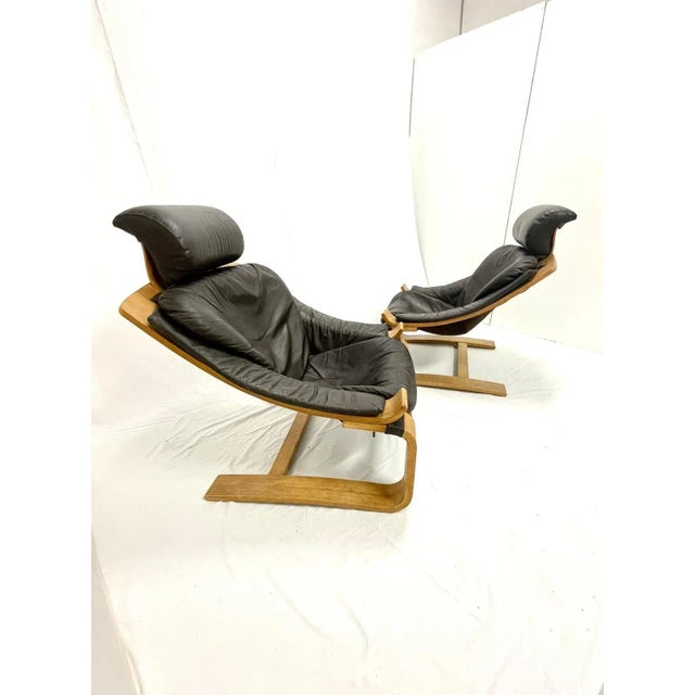Kroken Pigeon Armchairs by Åke Fribytter for Nelo Möbel, 1970, Set of 2 For Sale - Image 4 of 10