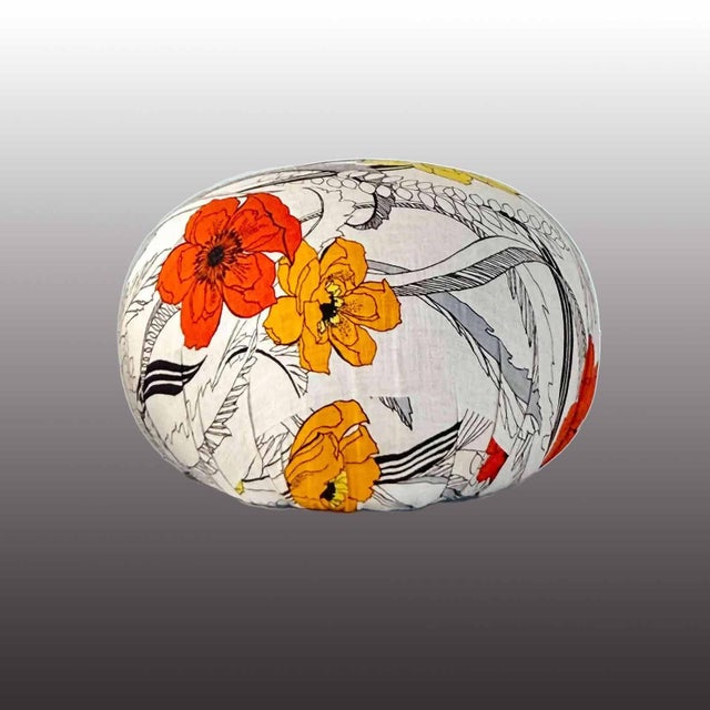 Vintage Bernhardt Seating - Custom Upholstered Poufs - A Pair For Sale In Providence - Image 6 of 7