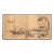 1970s Showa Era Japanese Byobu Screen "Chinese Nobleman in a Boat" For Sale