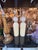 Modern Modern Murano Ivory Glass Cone Form Lamps - Pair For Sale - Image 3 of 7