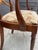 Antique Rustic Office Chair in Cherrywood and Fabric, 1950s For Sale - Image 18 of 18