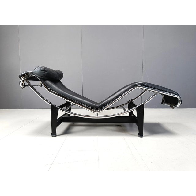 Vintage Lc4 Chaise Longue by Le Corbusier for Cassina, 1970s For Sale - Image 11 of 12