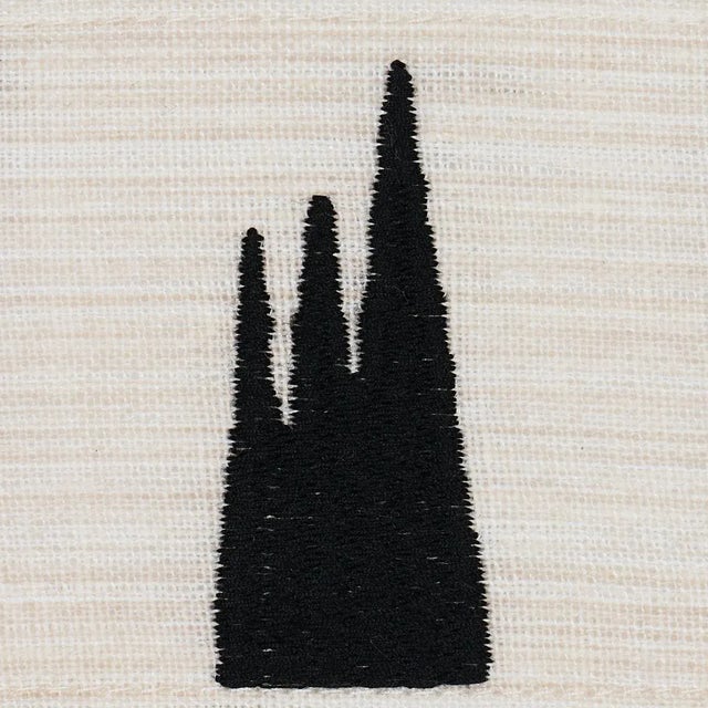 Contemporary Schumacher X David Kaihoi Tutsi Trim in Ivory For Sale - Image 3 of 5