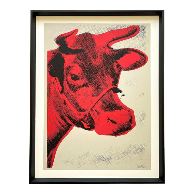 Andy Warhol Foundation Fine Art Lithograph Print Framed