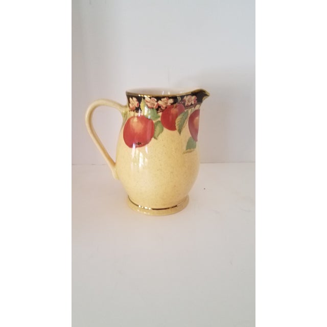Ceramic Vintage Yapacunchi Ceramic Hand Painted Beverage Pitcher From Ecuador For Sale - Image 7 of 7