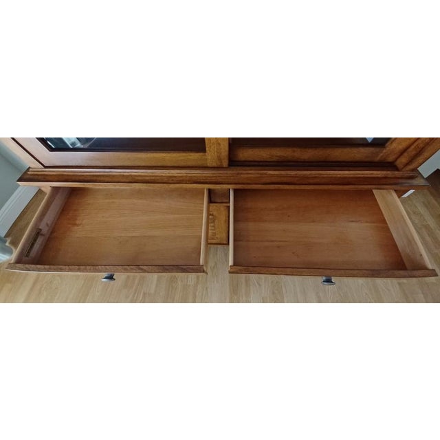 Ethan Allen Tango Collection China Hutch Chairish