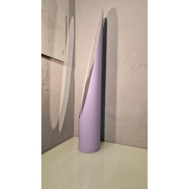 Floor Mirror in Lilac Color For Sale - Image 10 of 16