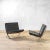 Metal Mod. Mr90 Barcelona Lounge Chairs by Ludwig Mies Van Der Rohe for Knoll Inc. / Knoll International, 1960, Set of 2 For Sale - Image 7 of 7