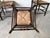 Vintage French Country Style Oak Ladder Back Rush Seat Dining Chairs – Set of 4 For Sale - Image 18 of 18