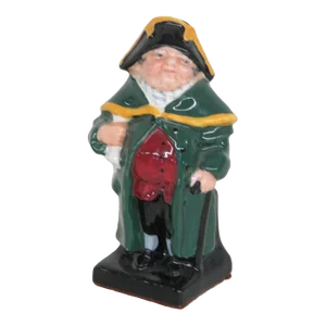 Royal Doulton England Charles Dickens Collection Bumble Mini Figurine