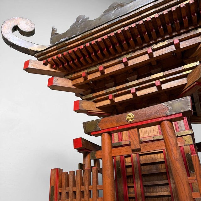 Japanese Mikoshi Portable Shinto Shrine, 1880s For Sale - Image 15 of 18