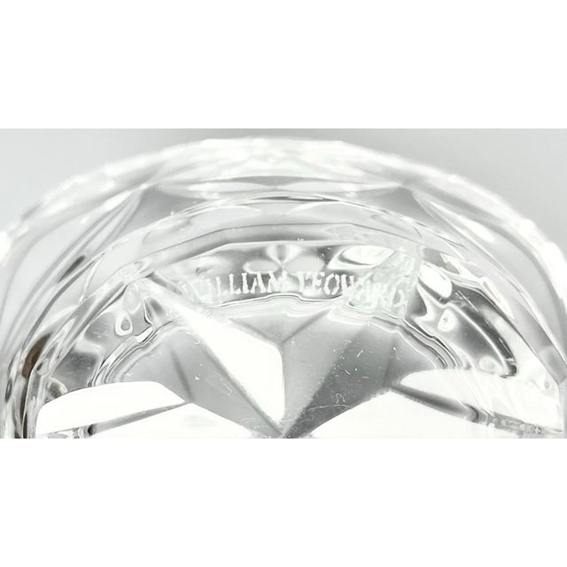Glass William Yeoward Crystal Oval Small Bonbonnière Trinket Box & Lid For Sale - Image 7 of 7