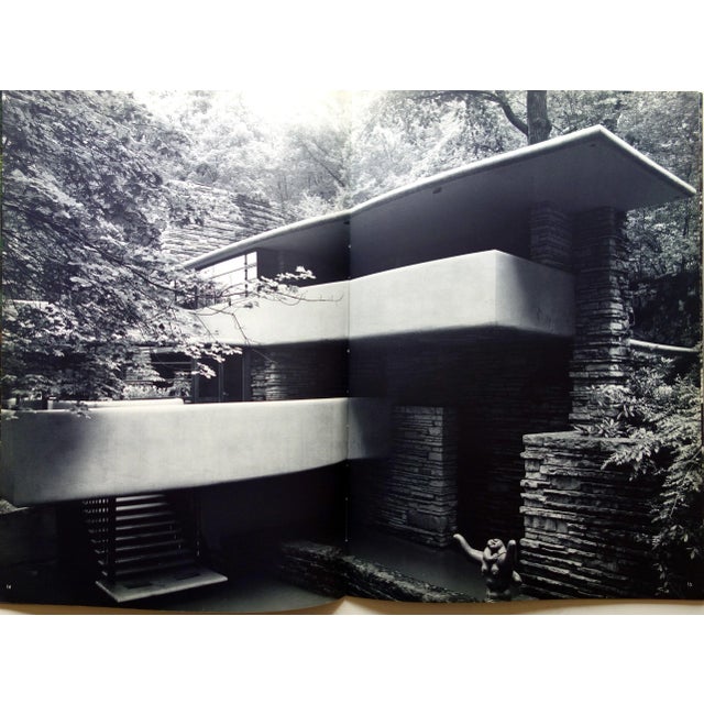 Mid-Century Modern Frank Lloyd Wright: Kaufmann House "Fallingwater" Book by Yukio Futagawa (Photographer), Paul Rudolph (Text) For Sale - Image 3 of 10