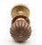 Metal Vintage Bronze Fluted Door Knob & Plate Set For Sale - Image 7 of 10