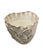 Italian Hand-Crafted Ceramic Floral Relief Planter For Sale - Image 4 of 12
