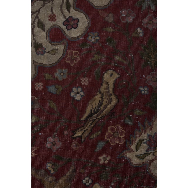 1960s Turkish Animal Pictorial Rug 8'10'' X 12'2'' For Sale - Image 10 of 13