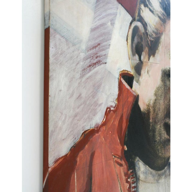 Georges-Charles Vanrijk, James Dean, Print & Mixed Media Panel Painting, 1997 For Sale - Image 7 of 11