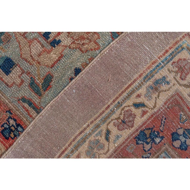 Early 20th Century Extraordinary Persian Antique Bibikabad Rug no. 10557 For Sale - Image 5 of 8
