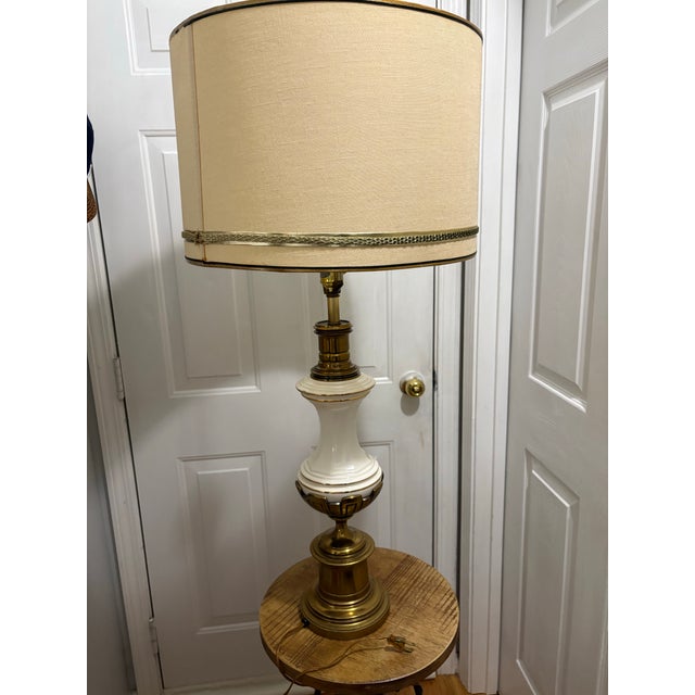 Metal Vintage Stiffel Lamp For Sale - Image 7 of 12