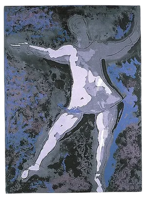 Dancer II - Original Etching by Marino Marini - 1977