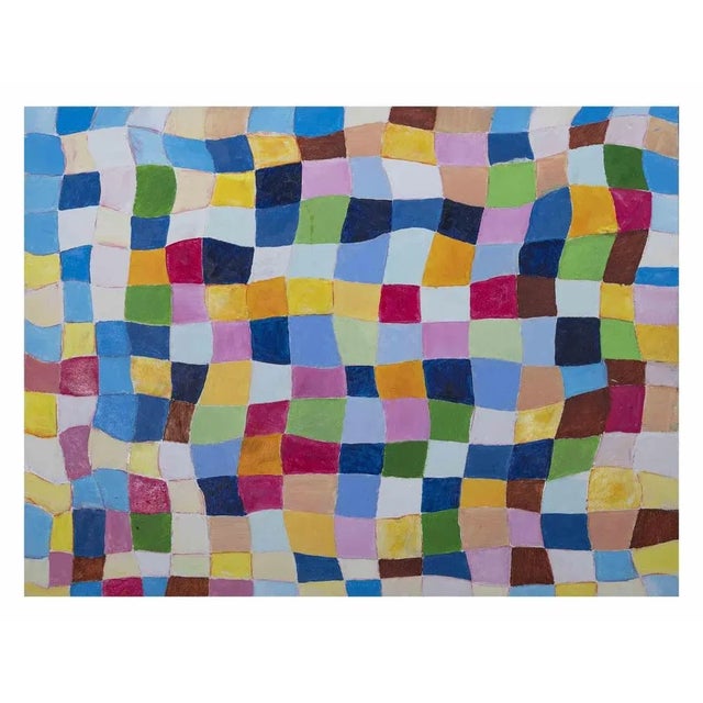 Giorgio Lo Fermo, Reticulum, Original Oil on Canvas, 2021 For Sale - Image 5 of 5