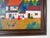 Orange 2003 Jadiro Colorful Latin American Folk Art Oil on Canvas Painting – Framed For Sale - Image 8 of 12