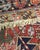 Vintage Shabby Chic Red Area Rug 7'4 X 10'8 For Sale - Image 4 of 8