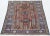 Blue Antique Kuba Rug 3'3'' x 4'6'' For Sale - Image 8 of 9