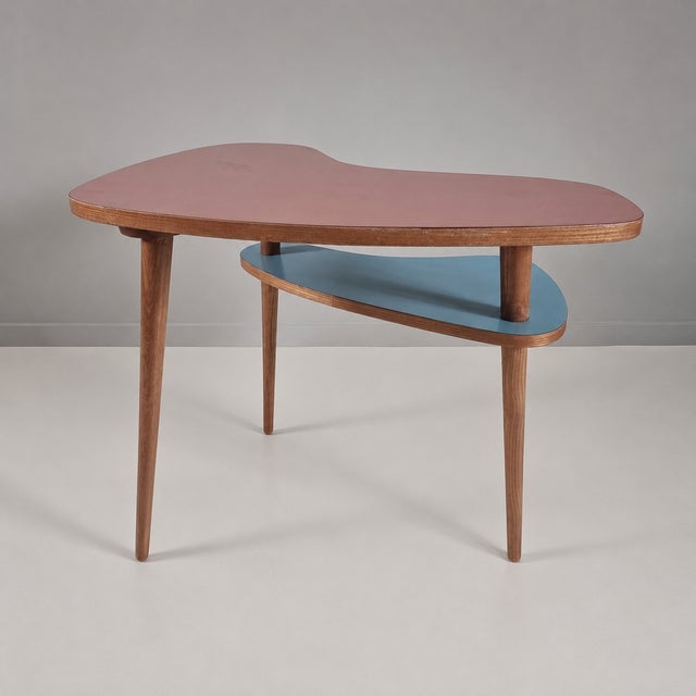Vintage Beech Table, 1970s For Sale - Image 6 of 8