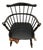 Mid-Century Rousseau Bros. "Black & Gold" Windsor Armchair For Sale