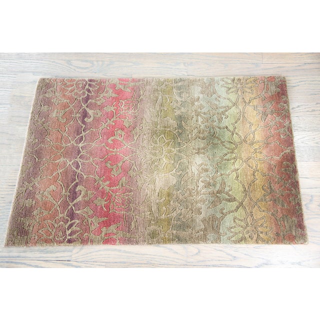 Hand-Knotted Tibetan Rug For Sale - Image 4 of 14
