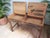 Vintage Double School Desk in Wood, 1970 For Sale - Image 12 of 18