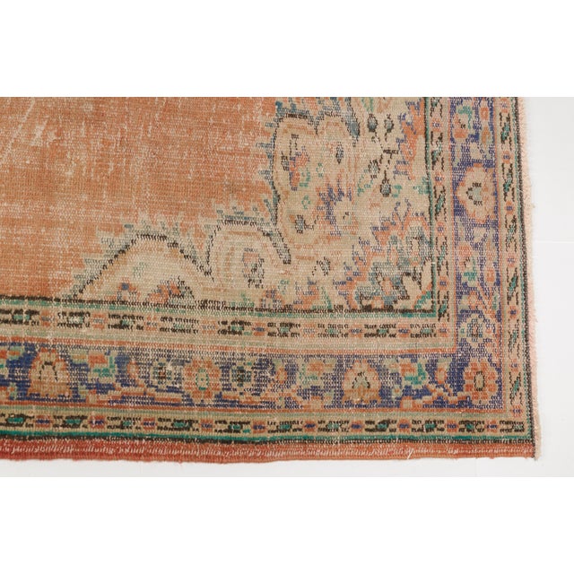 Textile Home Living Anatolian Wool Carpet For Sale - Image 7 of 10