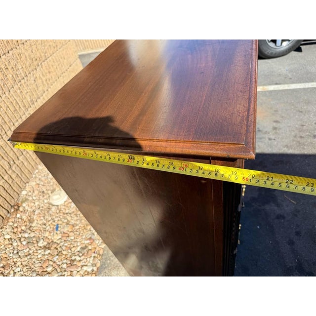 Early 20th Century Georgian Court Style Chest of Dresser by Lammerts Furniture For Sale - Image 11 of 12